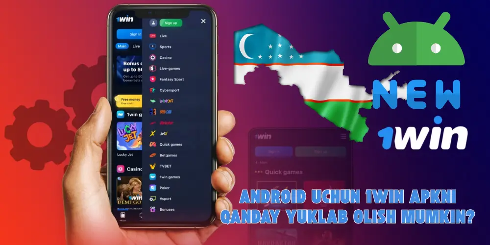 Android uchun 1win apkni qanday yuklab olish mumkin?