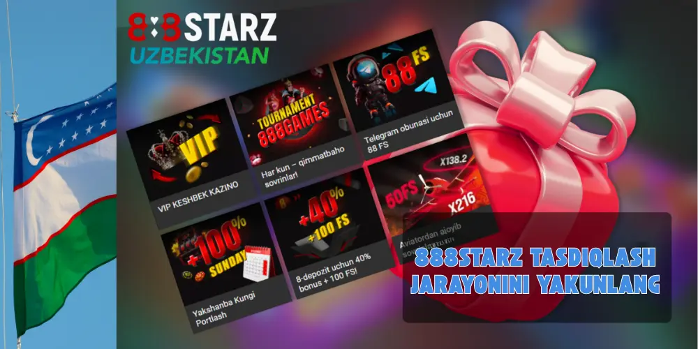 888starz tasdiqlash jarayonini yakunlang