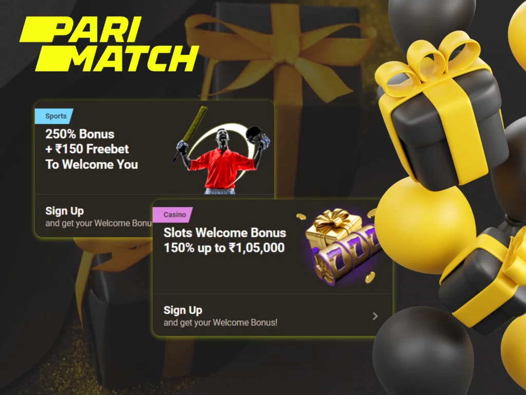 parimatch welcome bonuses