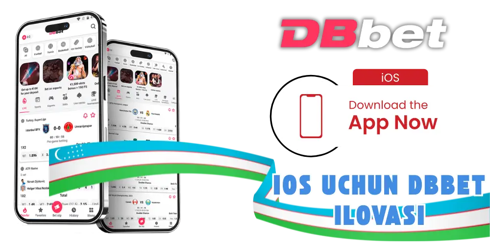 iOS uchun DBbet ilovasi