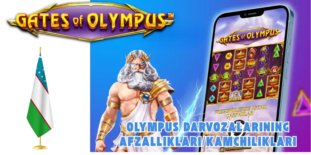 Olympus darvozalarining afzalliklari/kamchiliklari