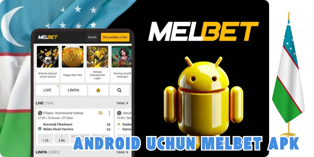 Android uchun Melbet APK