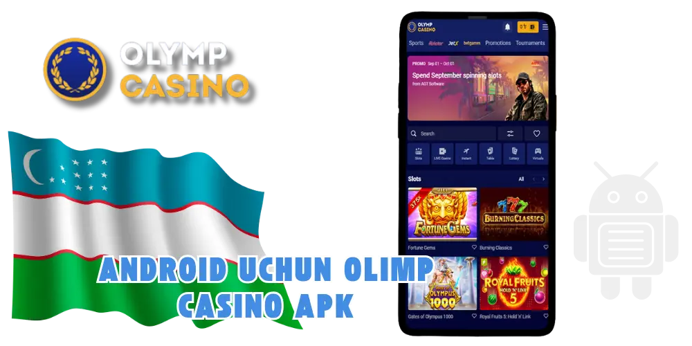 Android uchun Olimp Casino APK