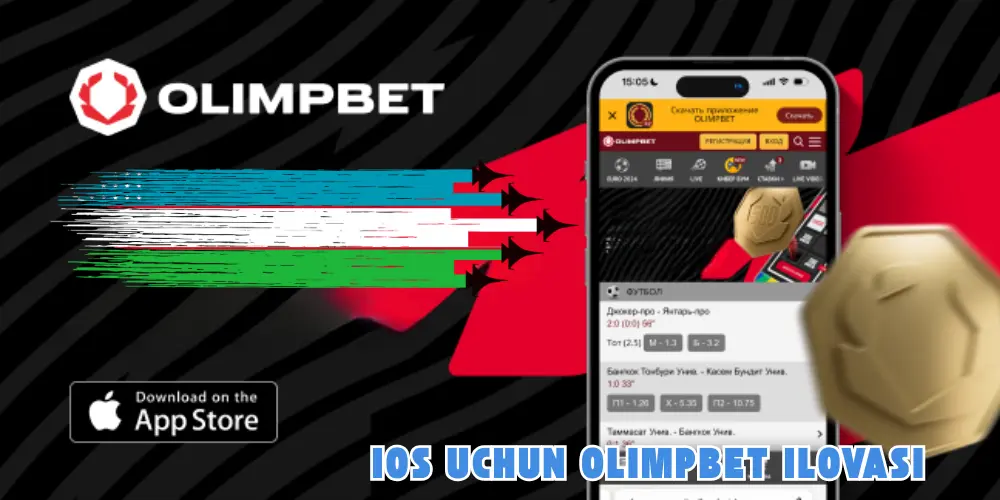 iOS uchun Olimpbet ilovasi