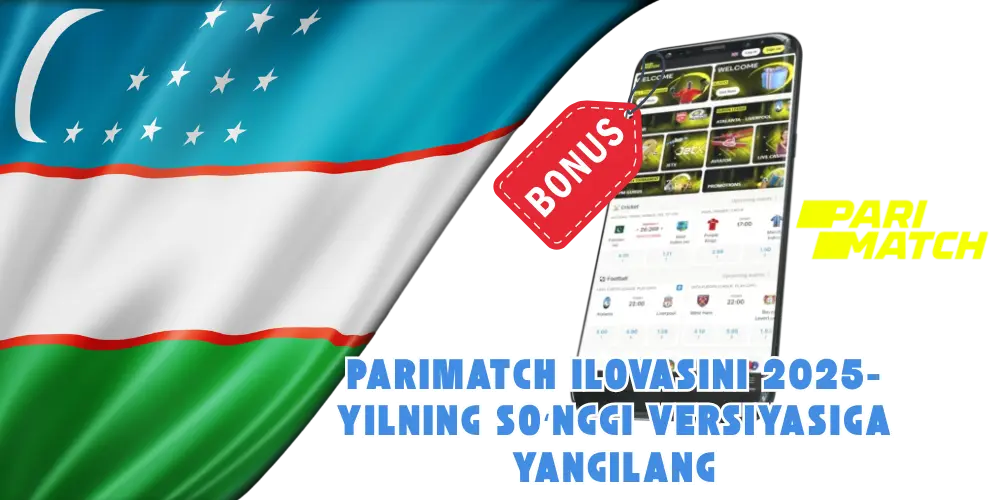 Parimatch ilovasini 2025-yilning soʻnggi versiyasiga yangilang