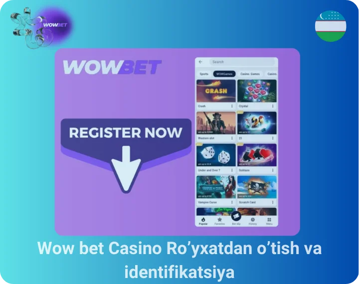 Ro’yxatdan o’tish va identifikatsiya