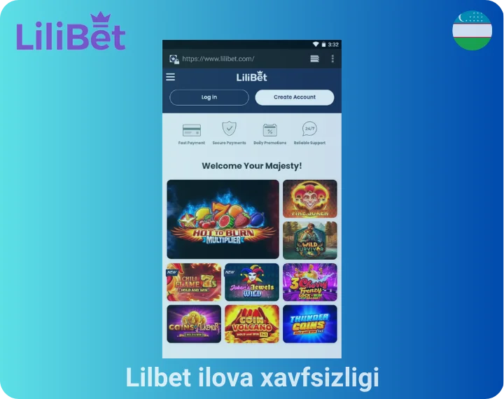 Lilbet ilova xavfsizligi