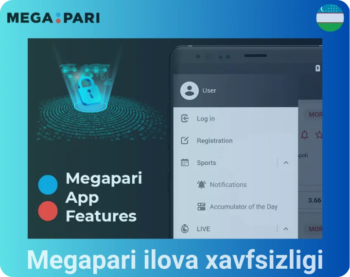 Megapari ilova xavfsizligi