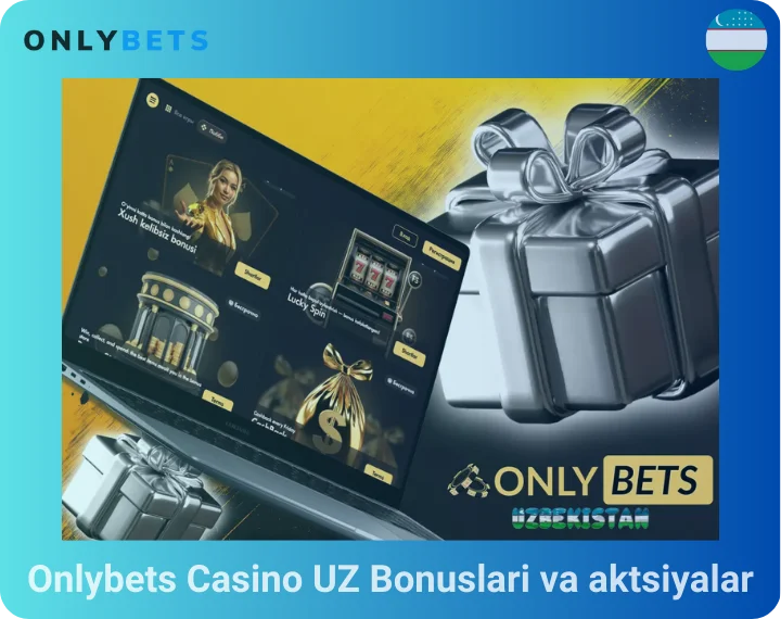 Onlybets Casino UZ Bonuslari va aktsiyalar