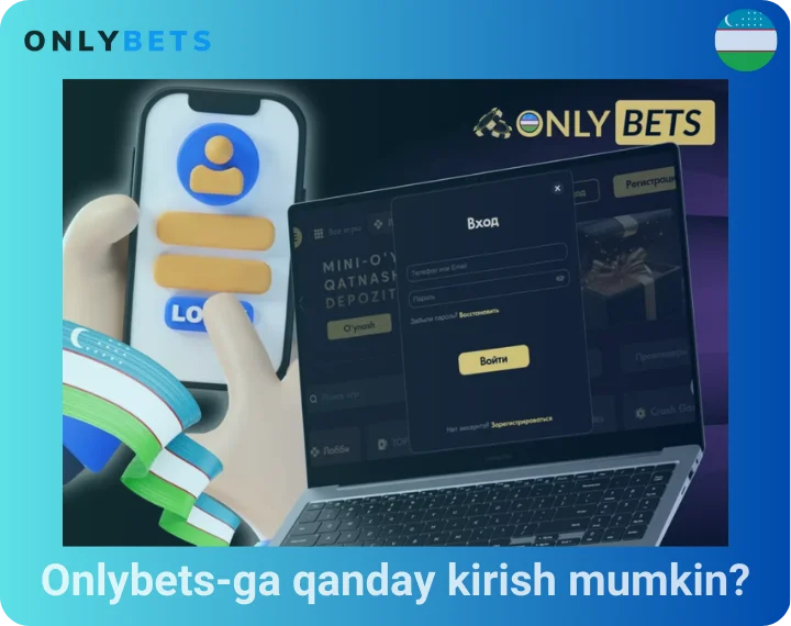 Onlybets hisobini o'chirish
