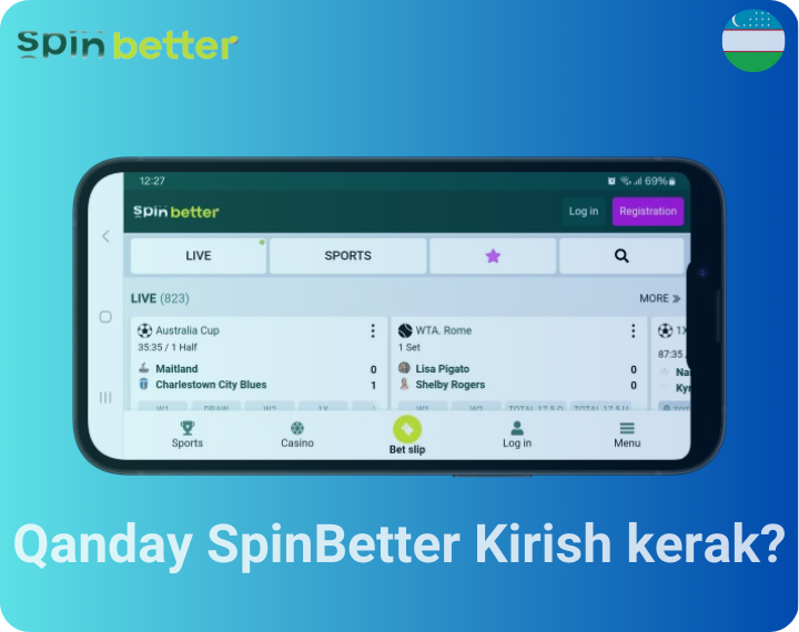 Qanday SpinBetter Kirish kerak?
