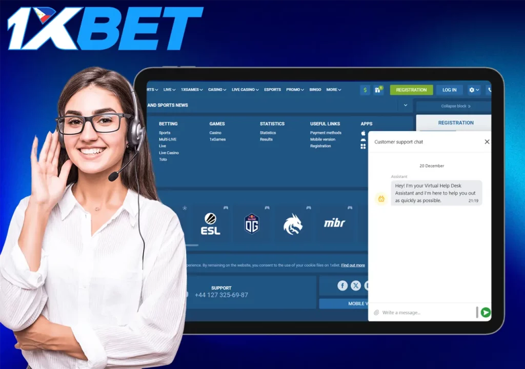 1xBet Casino Uzbekistan Support