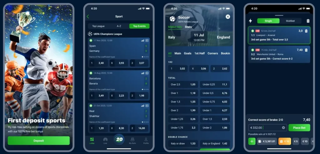 20Bet Casino Bonus Firts Deposit App