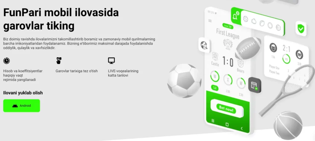 FunPari Online Casino Mobile App 