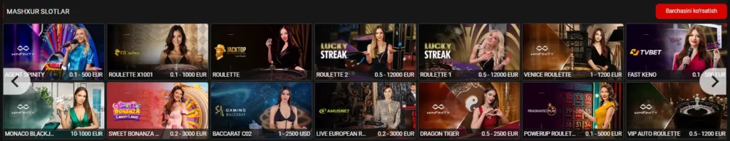 Yohoho Bet Live Casino Uzbekistan