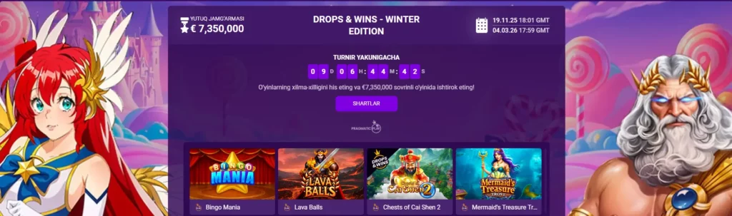 BetJam Casino Uzbekistan Turnirlar