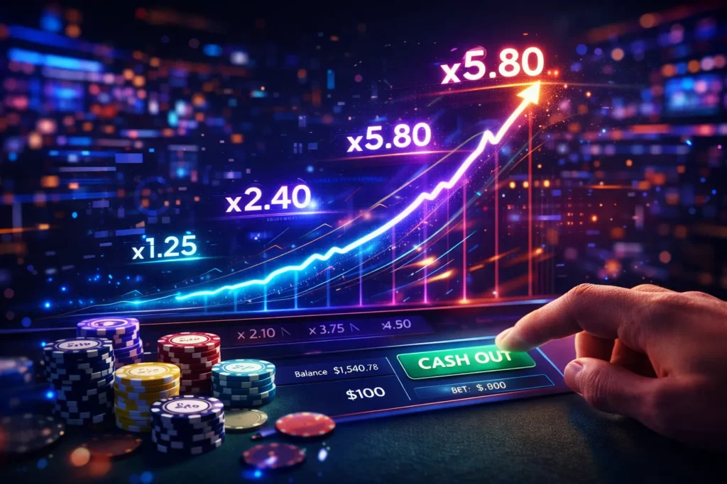 Crash o‘yinlari tezkor va dinamik format