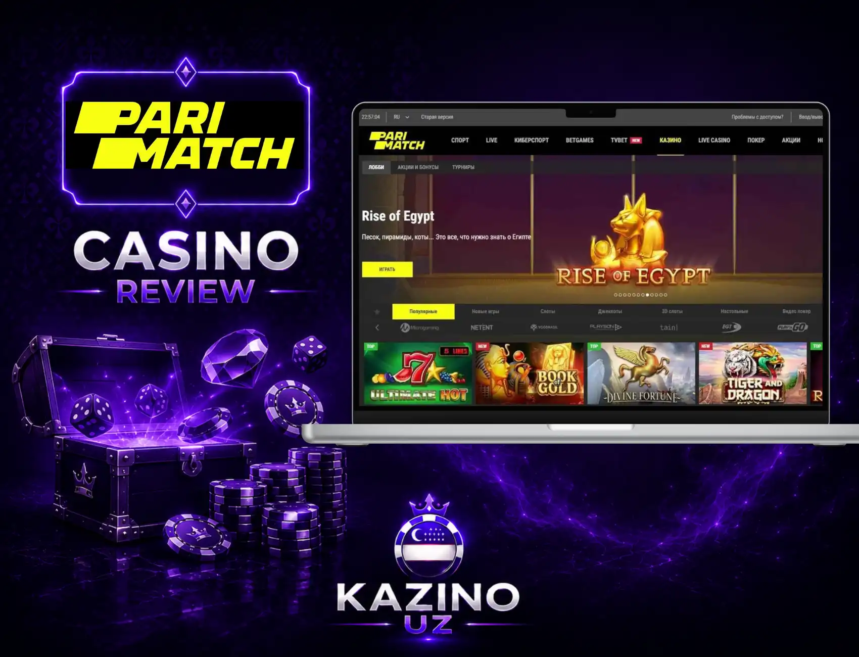 Kazino va slot o'yinlari