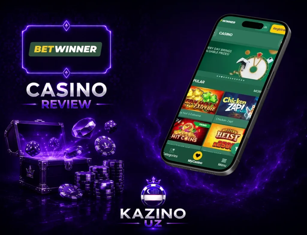 Betwinner Kazinosi saytiga kirish