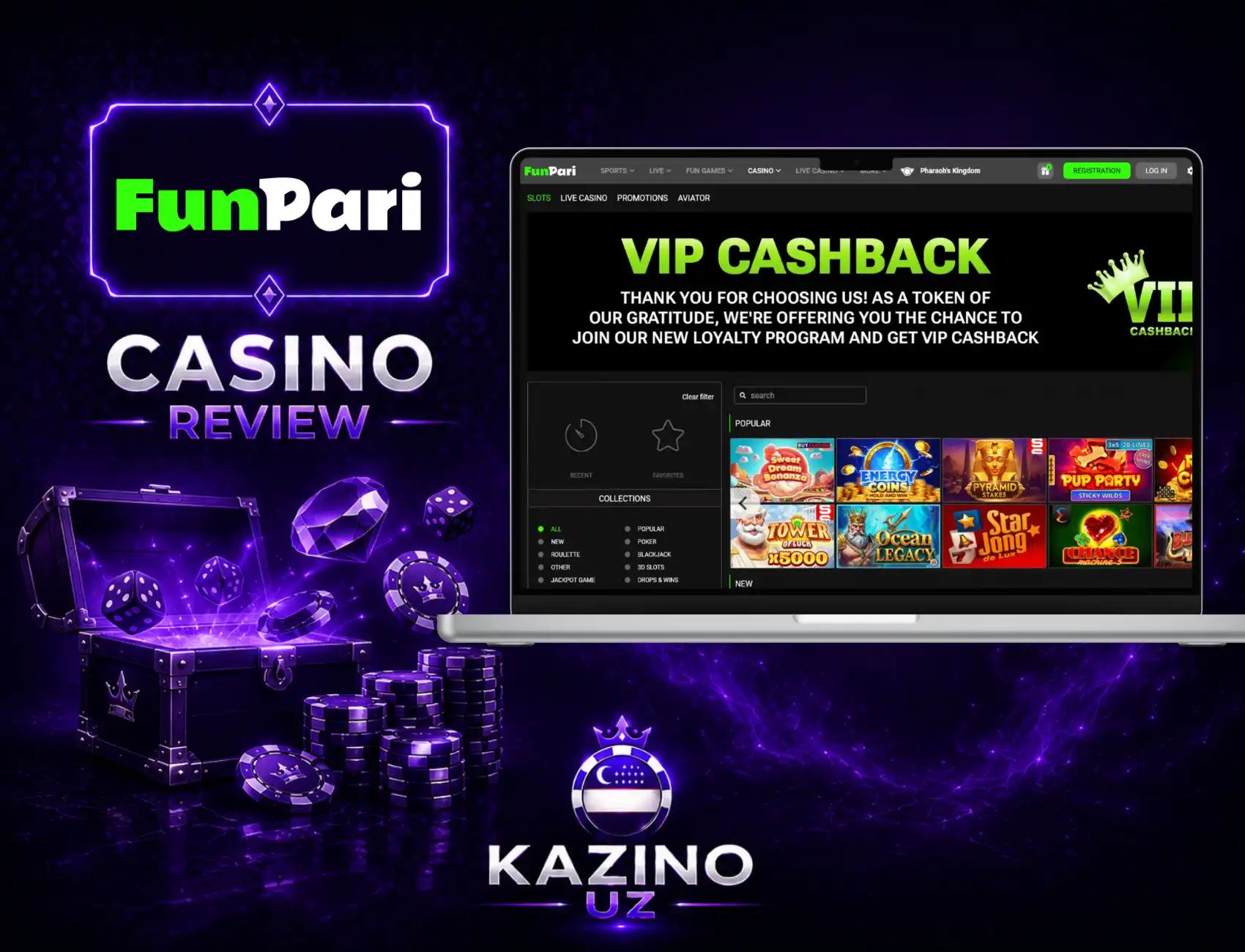 Kazino va slot o'yinlari