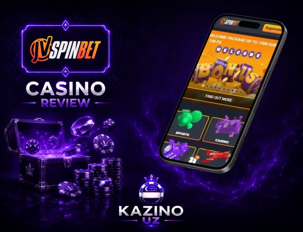 Jvspinbet Kazinosi saytiga kirish