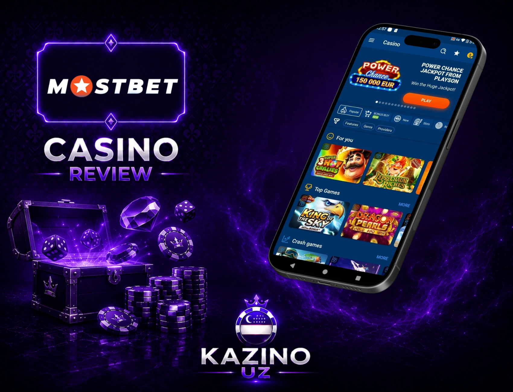 Mostbet Kazinosi haqida
