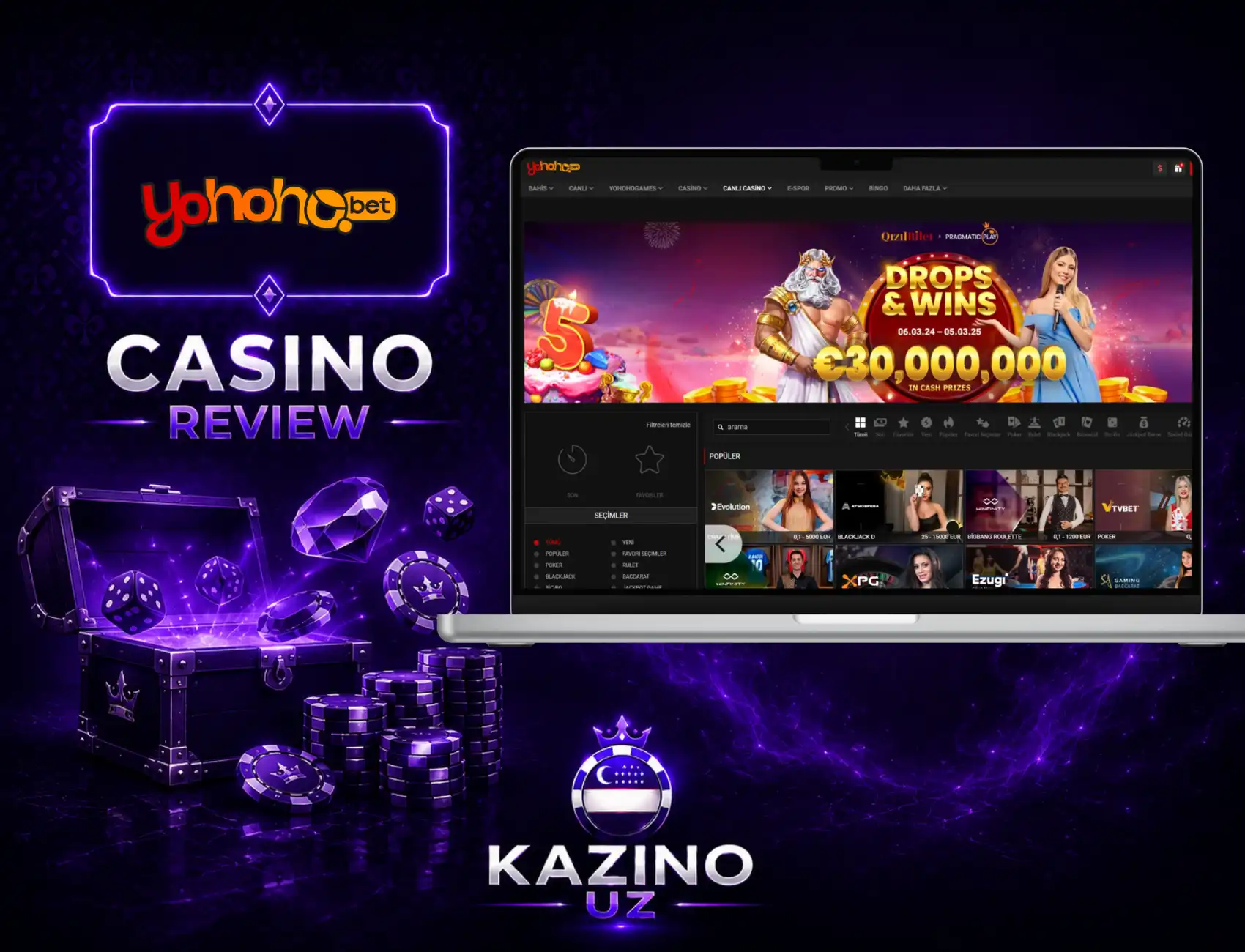 Kazino va slot o'yinlari